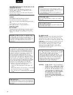 Preview for 2 page of Marantz DV7110 User Manual