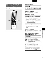 Preview for 37 page of Marantz DV7110 User Manual