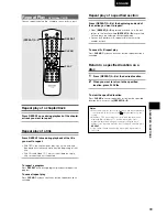 Preview for 39 page of Marantz DV7110 User Manual