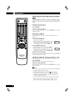 Preview for 20 page of Marantz DV7600 User Manual