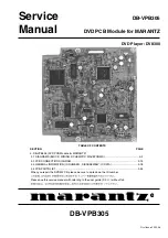 Preview for 64 page of Marantz DV8300 Service Manual