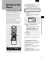 Preview for 15 page of Marantz DVD Player User Manual