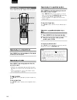 Preview for 42 page of Marantz DVD Player User Manual