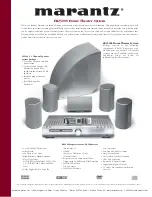 Preview for 1 page of Marantz ER2500 Specifications