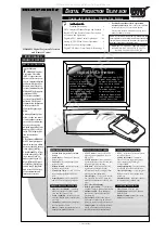 Marantz HD6400W Quick Use Manual preview