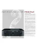 Предварительный просмотр 11 страницы Marantz KI-P EARL SERIES Catalog