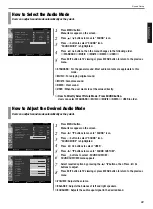 Preview for 23 page of Marantz LC2601 Owner'S Manual