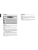 Preview for 4 page of Marantz LC3050 User Manual