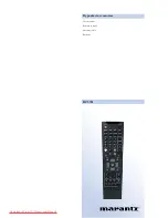 Предварительный просмотр 3 страницы Marantz LC4602e User Manual