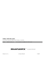 Preview for 12 page of Marantz LN7101F Installation Manual