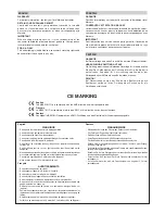 Предварительный просмотр 4 страницы Marantz MA-9S1 User Manual