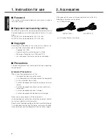 Предварительный просмотр 6 страницы Marantz MA-9S1 User Manual