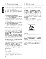 Предварительный просмотр 18 страницы Marantz MA-9S1 User Manual