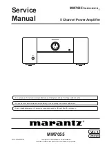 Preview for 1 page of Marantz MM7055/K1B Service Manual