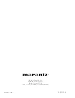 Предварительный просмотр 12 страницы Marantz MM9340 Operating Manual