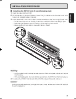 Предварительный просмотр 7 страницы Marantz MT7001 User Manual