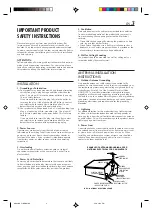 Preview for 3 page of Marantz MV8300 User Manual