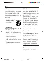 Preview for 4 page of Marantz MV8300 User Manual