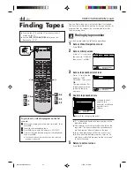 Предварительный просмотр 44 страницы Marantz MV8300_U1B Instructions Manual