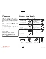 Preview for 2 page of Marantz NA6006 Quick Start Manuals