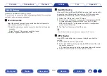 Preview for 133 page of Marantz NR1200 Owner'S Manual