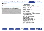 Preview for 154 page of Marantz NR1200 Owner'S Manual