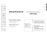 Preview for 203 page of Marantz NR1200 Owner'S Manual