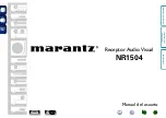 Marantz NR1504 (Spanish) Manual Del Usuario preview