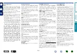 Preview for 134 page of Marantz NR1504 (Spanish) Manual Del Usuario