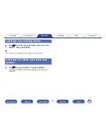 Preview for 101 page of Marantz NR1606 Owner'S Manual