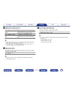 Preview for 159 page of Marantz NR1606 Owner'S Manual