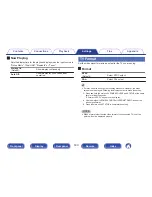 Preview for 180 page of Marantz NR1606 Owner'S Manual