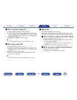 Preview for 209 page of Marantz NR1606 Owner'S Manual