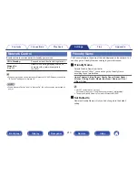 Preview for 213 page of Marantz NR1606 Owner'S Manual
