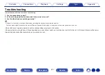 Preview for 217 page of Marantz NR1608 Owner'S Manual