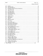 Preview for 3 page of Marantz PD-6001 Specification