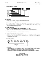 Предварительный просмотр 5 страницы Marantz PD-6001 Specification