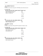 Preview for 10 page of Marantz PD-6001 Specification