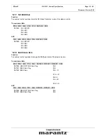 Предварительный просмотр 15 страницы Marantz PD-6001 Specification
