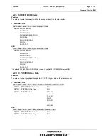 Preview for 17 page of Marantz PD-6001 Specification