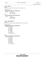 Preview for 26 page of Marantz PD-6001 Specification