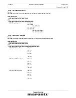 Preview for 29 page of Marantz PD-6001 Specification