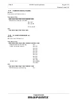 Preview for 46 page of Marantz PD-6001 Specification