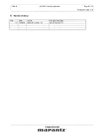 Preview for 49 page of Marantz PD-6001 Specification