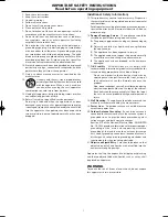 Предварительный просмотр 2 страницы Marantz PD4201 User Manual