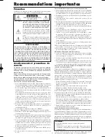 Предварительный просмотр 5 страницы Marantz PD4201 User Manual