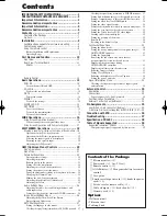 Preview for 8 page of Marantz PD4201 User Manual