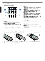 Preview for 14 page of Marantz PD4201e Owner'S Manual