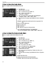 Preview for 24 page of Marantz PD4201e Owner'S Manual