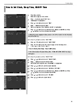 Preview for 35 page of Marantz PD4201e Owner'S Manual